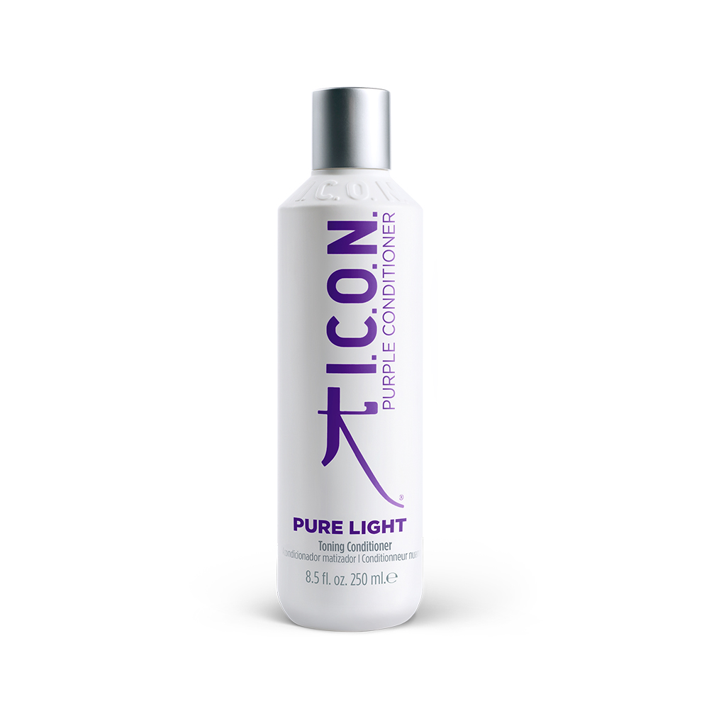 acondicionador matizador ICON para cabello rubio 250ml y 1 litro