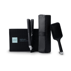 GHD Platinum+ Plancha de Pelo Profesional con Neceser y cepillo Paddle