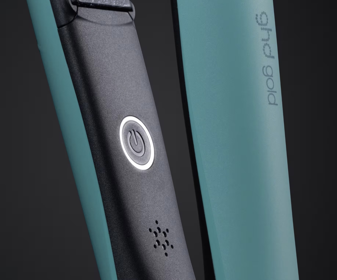 Plancha de pelo GHD Gold Futurescope Azul Turquesa edición limitada