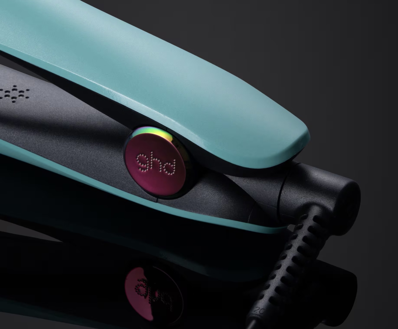 Plancha de pelo GHD Gold Futurescope Azul Turquesa edición limitada