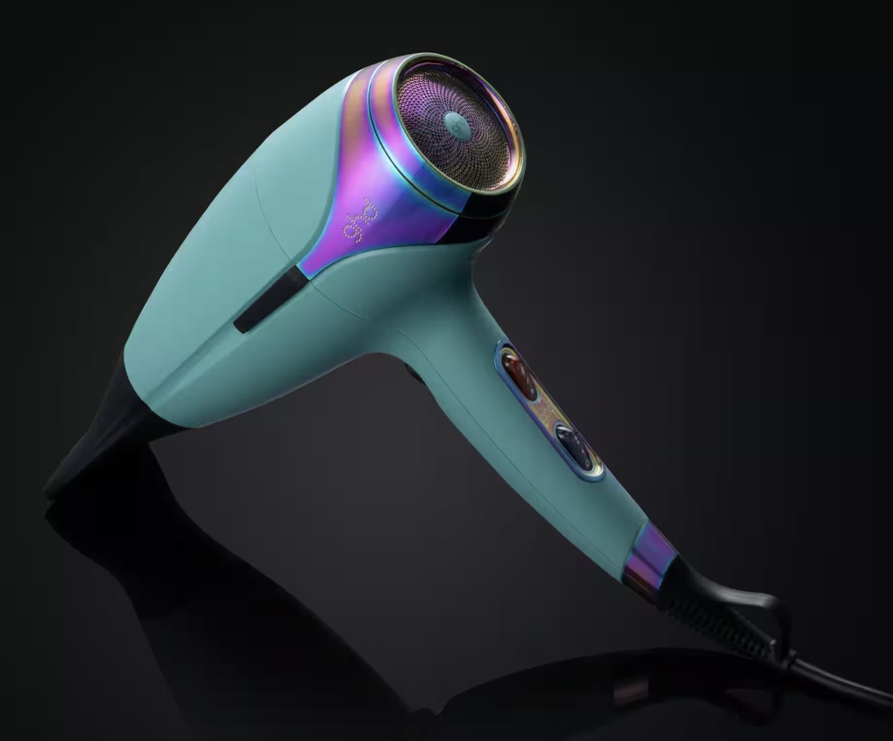 Secador GHD Helios Azul Turquesa edición limitada con diseño exclusivo