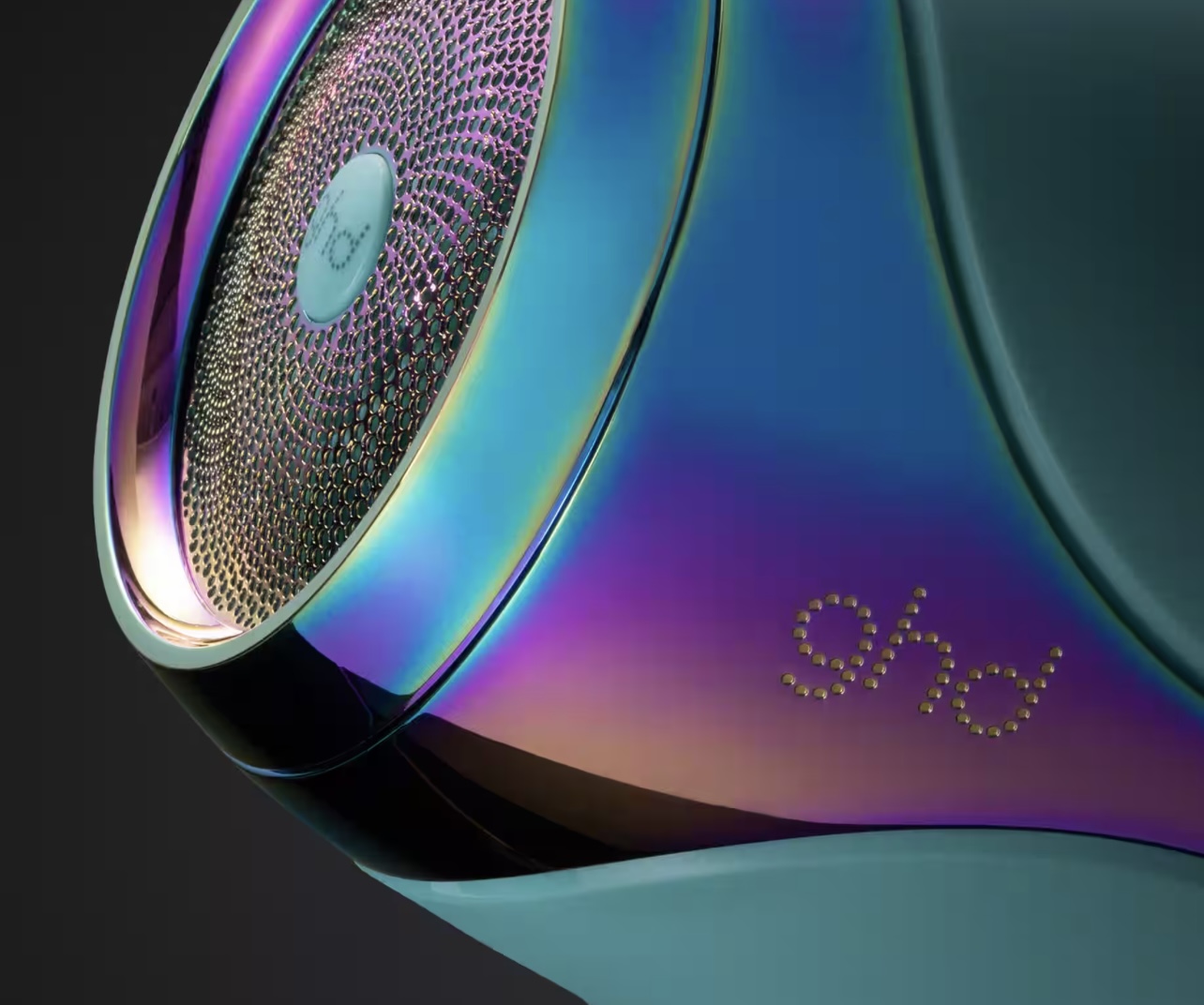 Secador GHD Helios Azul Turquesa edición limitada con diseño exclusivo